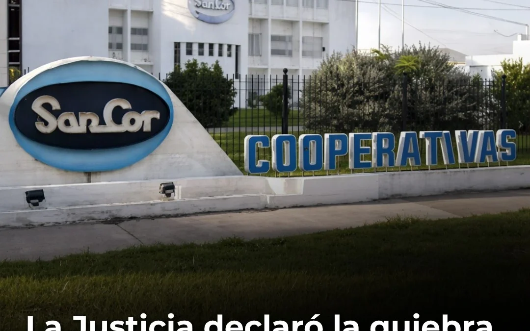 La Justicia declaró la quiebra de SanCor tras su propio pedido y la imposibilidad de cumplir con su plan de pagos