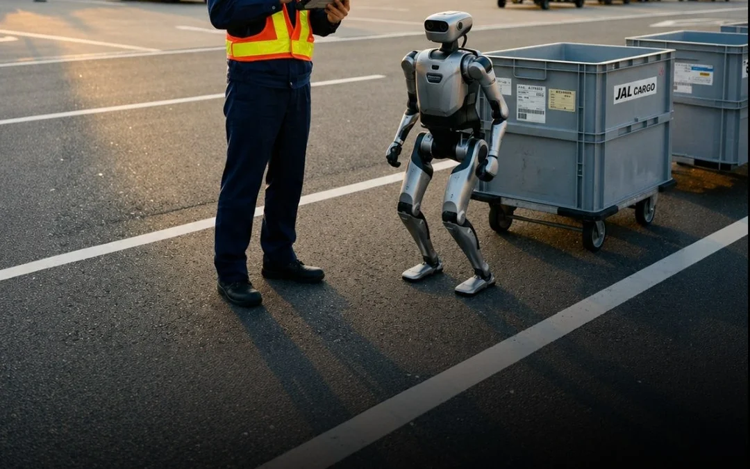 Japón probará robots humanoides para cargar equipaje en los aeropuertos ante la falta de trabajadores