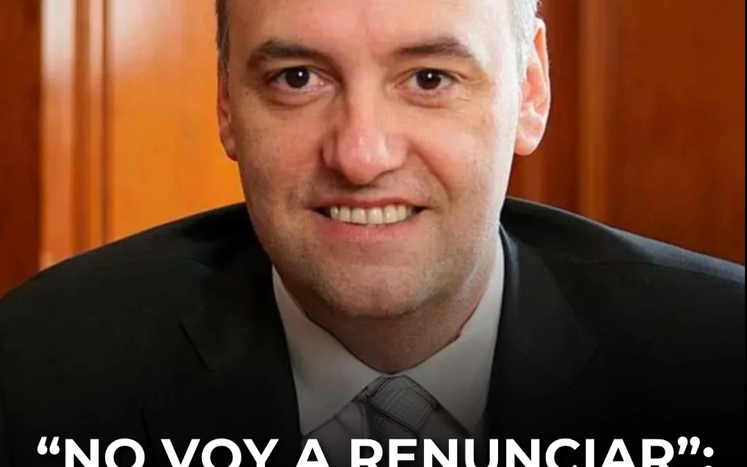 “NO VOY A RENUNCIAR”: Manuel Adorni rechazó dejar su cargo como jefe de gabinete