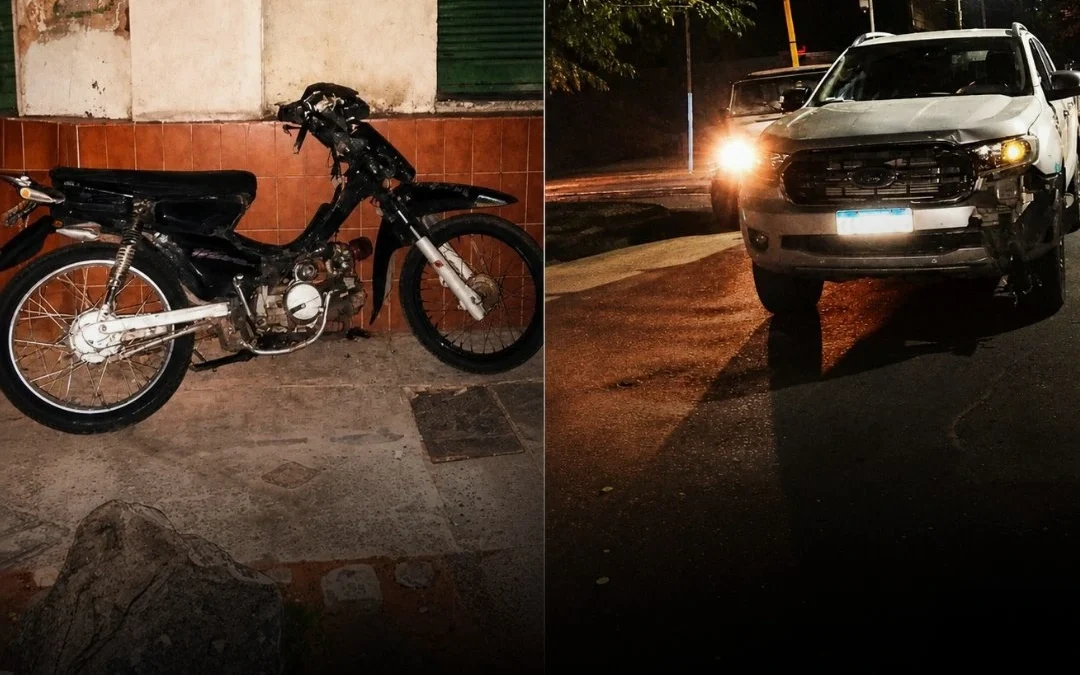 Murió un joven de 16 años tras un choque entre moto y camioneta en La Rioja