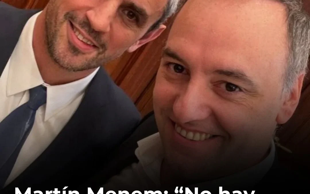Martín Menem: “No hay ninguna posibilidad de que yo sea jefe de gabinete. Banco a Manuel Adorni”