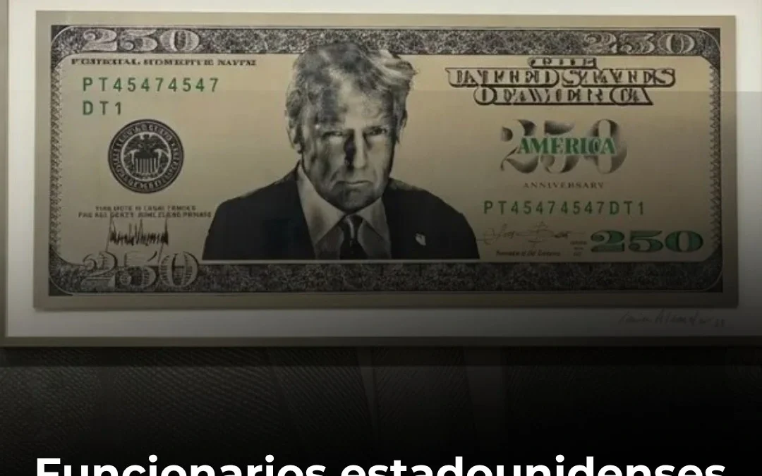 Funcionarios estadounidenses presionan para desarrollar un billete de USD 250 con la imagen de Donald Trump