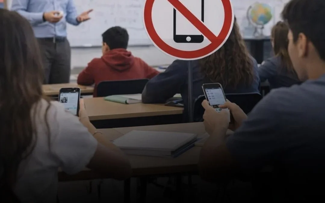 Chubut: La Legislatura aprobó un proyecto de ley que restringe el uso del celular en todas las escuelas