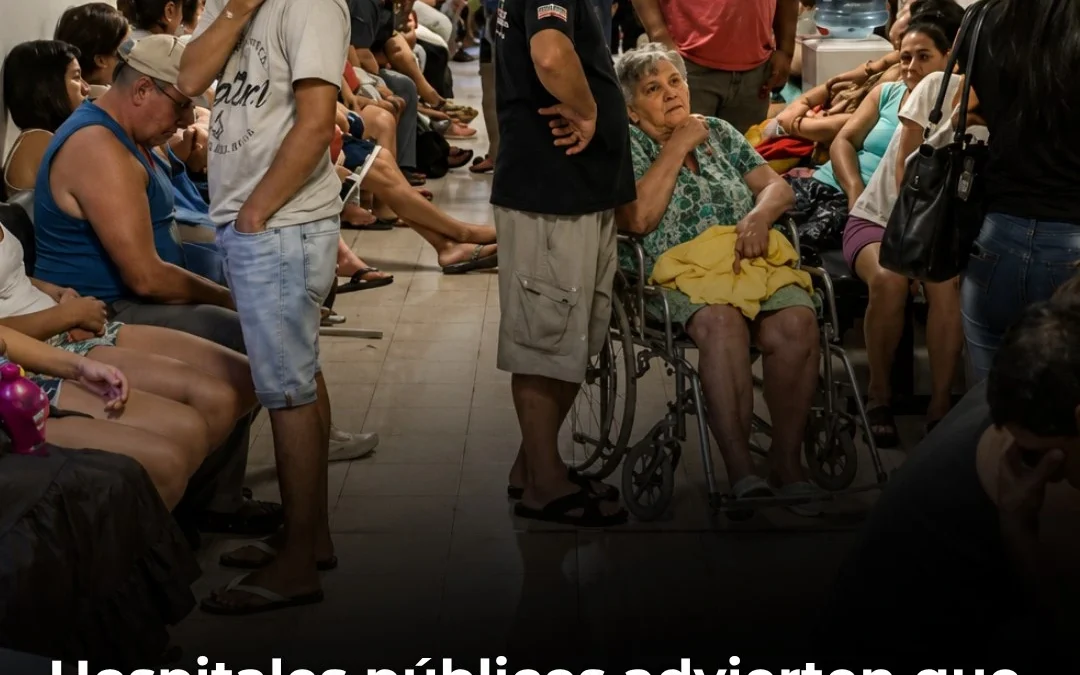 Hospitales públicos advierten que trabajan al límite por el aumento de pacientes tras el abandono de prepagas y obras sociales