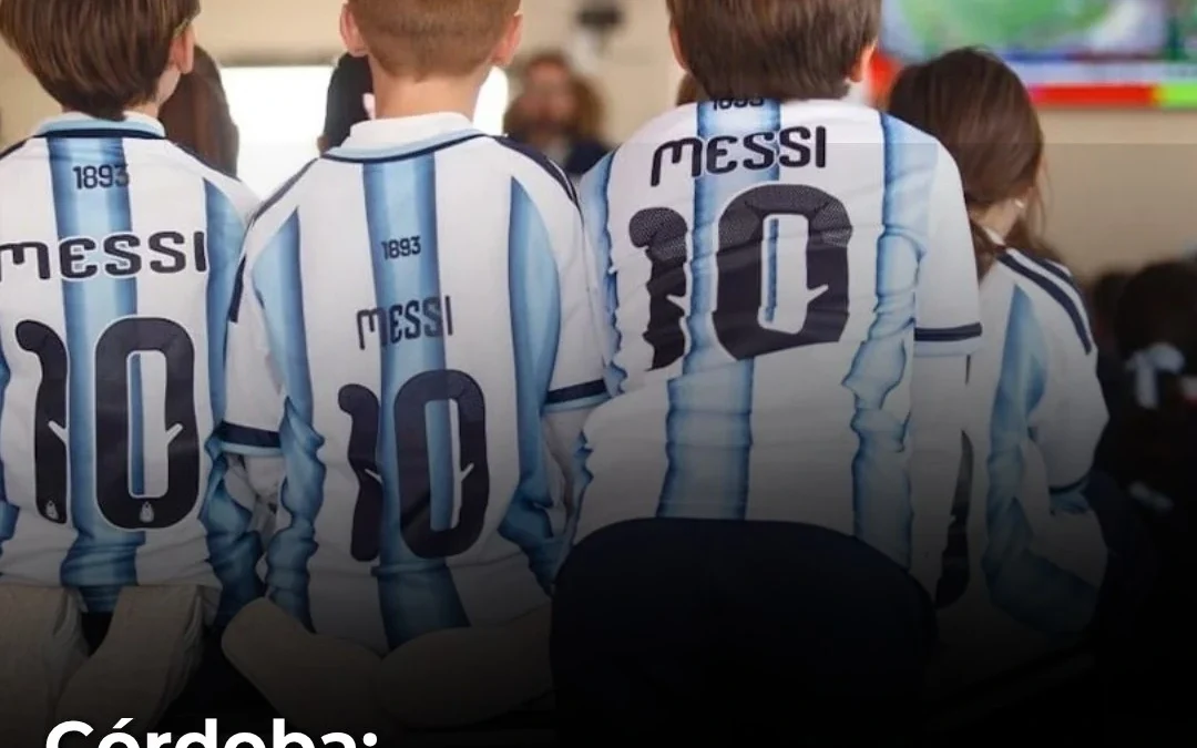 Córdoba: Alumnos de escuelas públicas podrán ver el Mundial en horario escolar