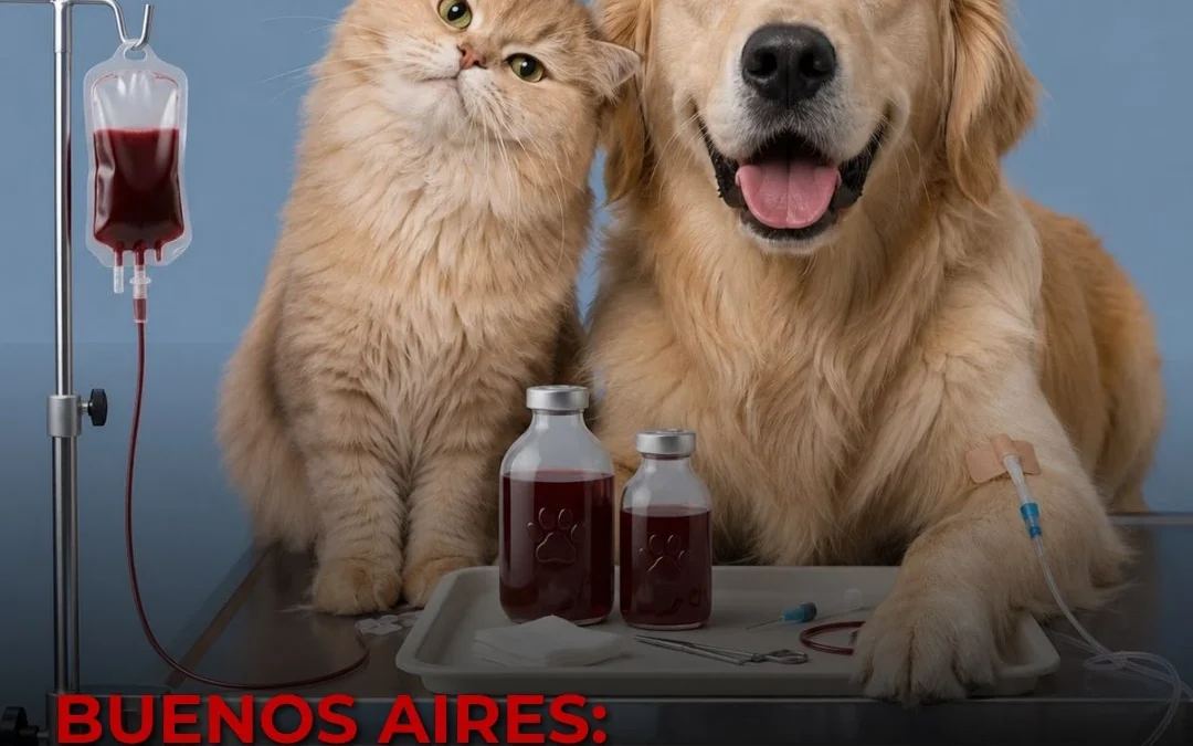 BUENOS AIRES: Se aprobó un proyecto de ley para la creación de un registro de donantes voluntarios de sangre canina y felina