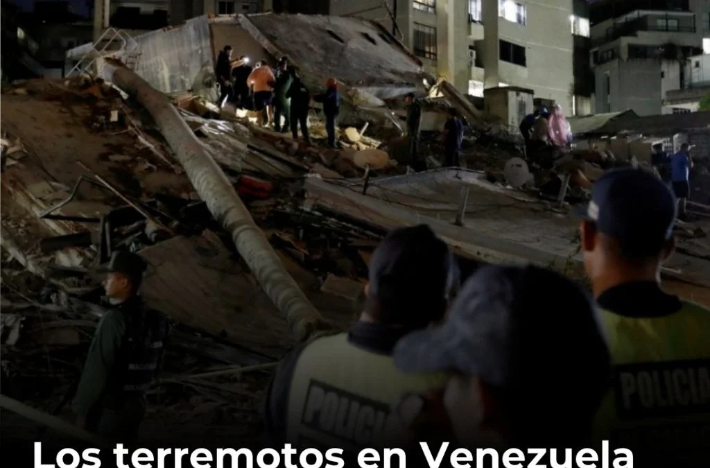 Los terremotos en Venezuela ya dejaron 589 muertos y 2.980 heridos