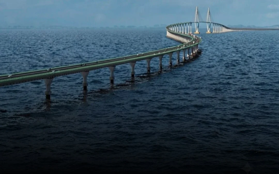 Brasil comenzó a construir el puente marítimo más largo de Sudamérica