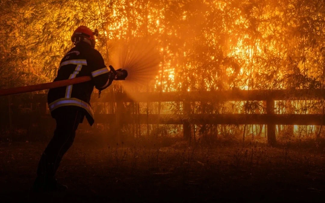 España enfrenta el peor incendio de su historia: más de 106.000 personas afectadas
