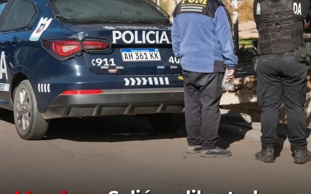Mendoza: Salió en libertad por una condena por abuso y un día después fue acusado de otro ataque