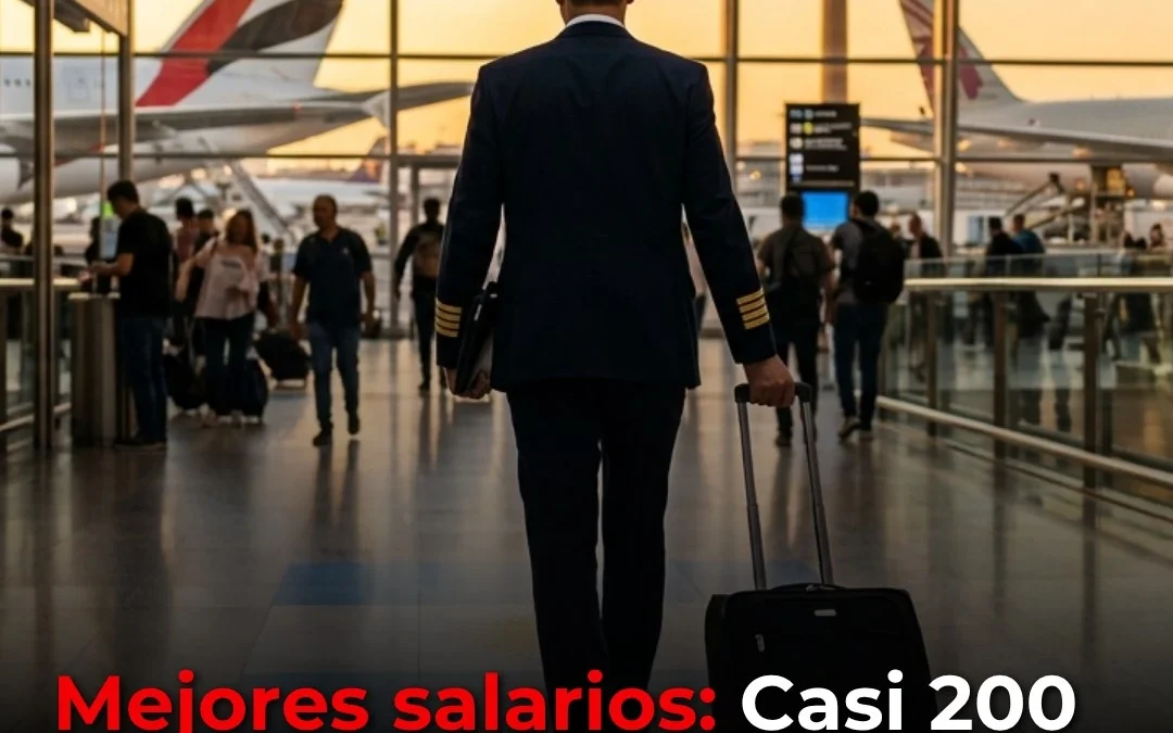 Mejores salarios: Casi 200 pilotos dejaron Aerolíneas Argentinas para trabajar en Medio Oriente