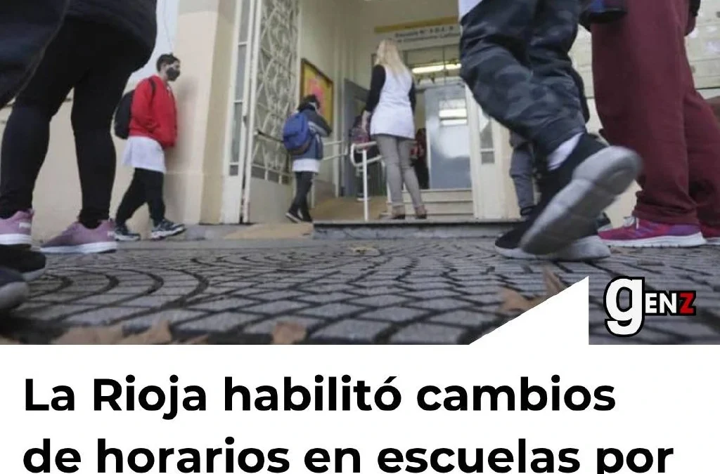 La Rioja habilitó cambios de horarios en escuelas por la alerta de frío extremo