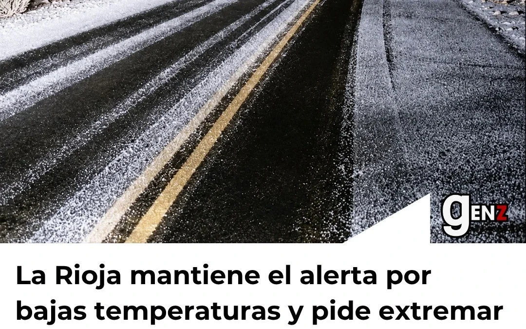 La Rioja mantiene el alerta por bajas temperaturas y pide extremar los cuidados al circular