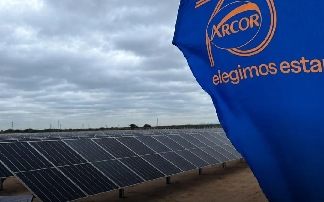 Arcor inauguró su primer parque solar y cubrirá hasta el 90% del consumo de su planta