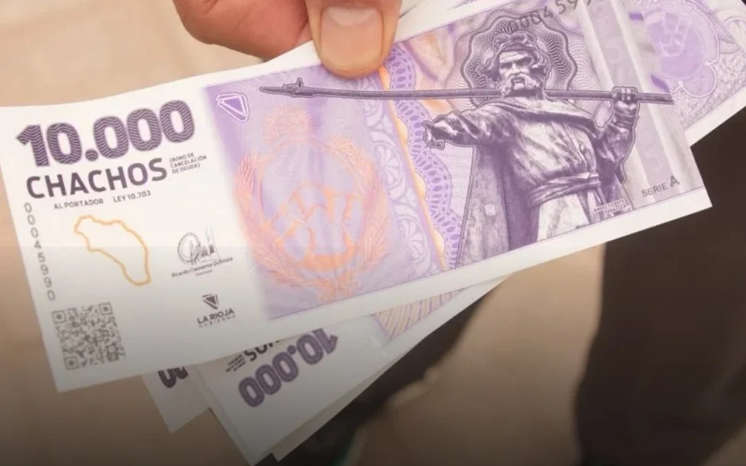 Pese al feriado, este lunes 17 arranca el pago de 50.000 Chachos a estatales riojanos