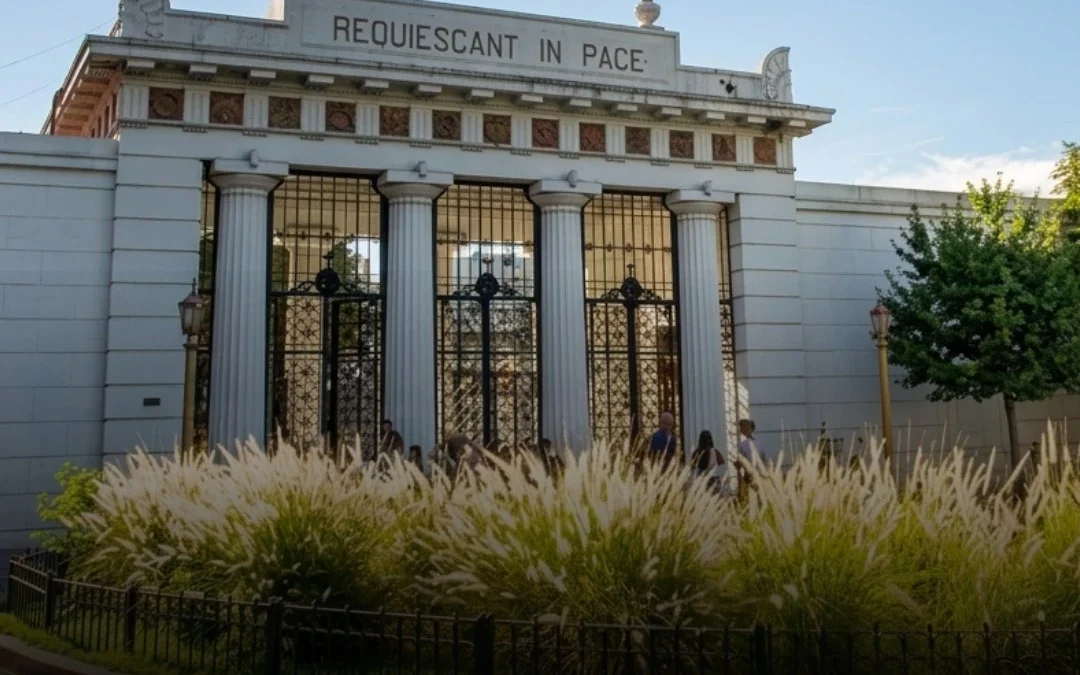 El Cementerio de la Recoleta usará una bóveda para gift shop y cafetería de turistas