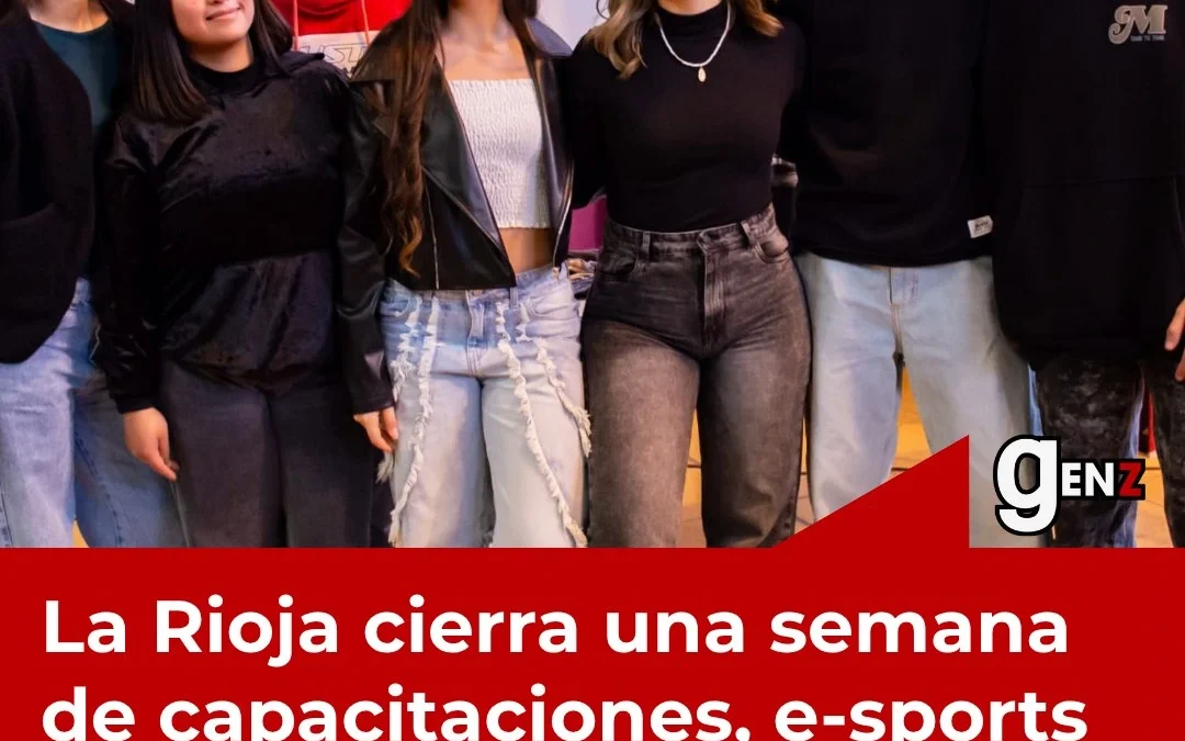 La Rioja cierra una semana de capacitaciones, e-sports y emprendedurismo en el Parque de las Juventudes