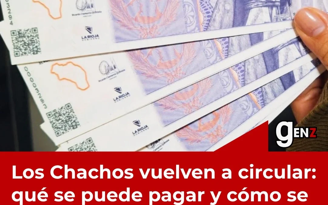 Los Chachos vuelven a circular: qué se puede pagar y cómo se da el vuelto