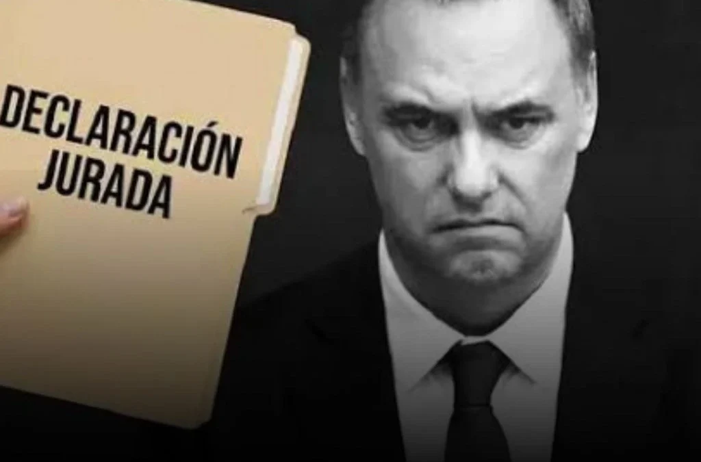 Adorni presentó su declaración jurada en la causa por presunto enriquecimiento ilícito