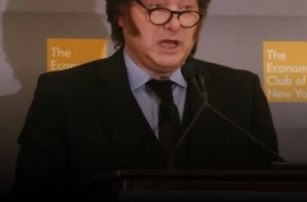 Javier Milei prometió en Nueva York que el 2028 será el mejor año económico si logra la reelección
