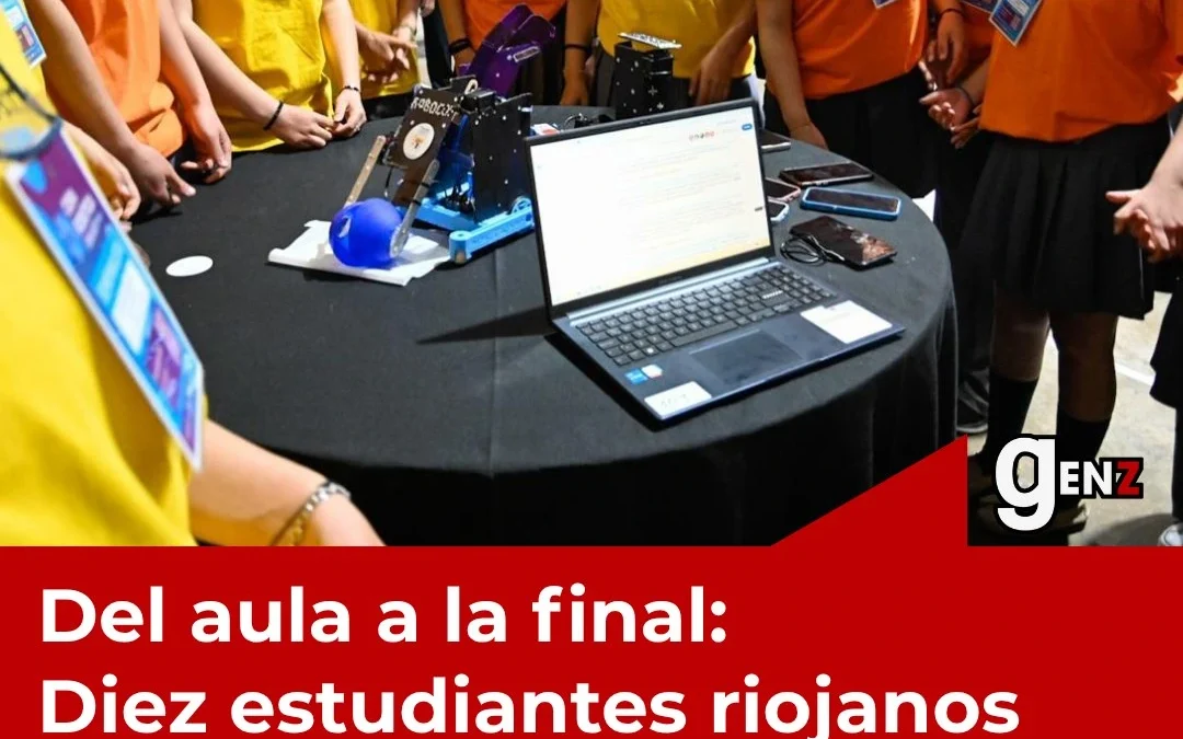 Del aula a la final: Diez estudiantes riojanos clasificaron a la final nacional de robótica