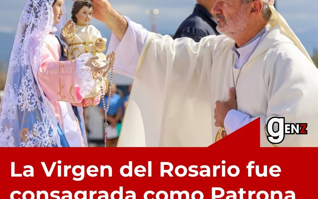 La Virgen del Rosario fue consagrada como Patrona y Generala de la Policía de La Rioja